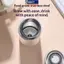 MAKY 200ml Mini Giữ Nhiệt Chai Cà Phê Cốc Cách Nhiệt Thép Không Gỉ Cốc Giữ Nhiệt Di Động Cốc Du Lịch Bình Nước Trà VN