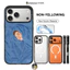 Goodnight Blue Quilt Boy Vỏ Điện Thoại Từ Tính Cho IPhone 13 14 15 16 Plus 17 Promax 17 Vỏ Không Khí Vỏ Bảo Vệ Chống Sốc