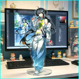 HK1 Gió hú Sóng Aemeath Đứng Tấm LUUK HERSSEN Acrylic Đứng Ký Anime Để Bàn Trang Trí KH1