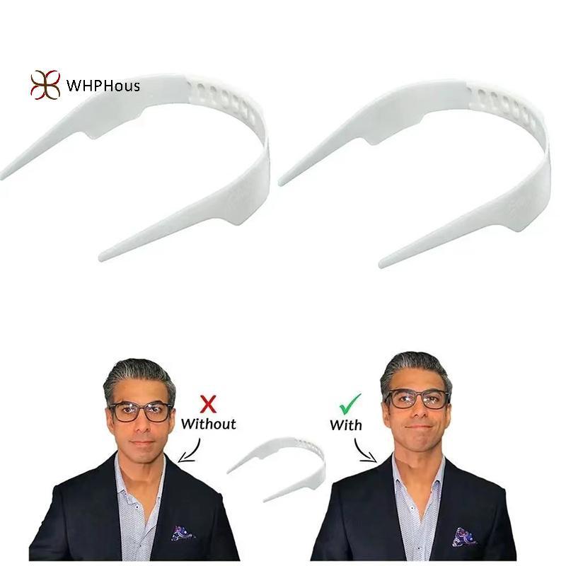 < WHPHous-t > Áo sơ mi có thể điều chỉnh Hỗ trợ áo thun đứng cổ áo Shaper Áo sơ mi chống lật cố định Shaper Cổ áo ở lại Bộ phụ kiện vải đẹp