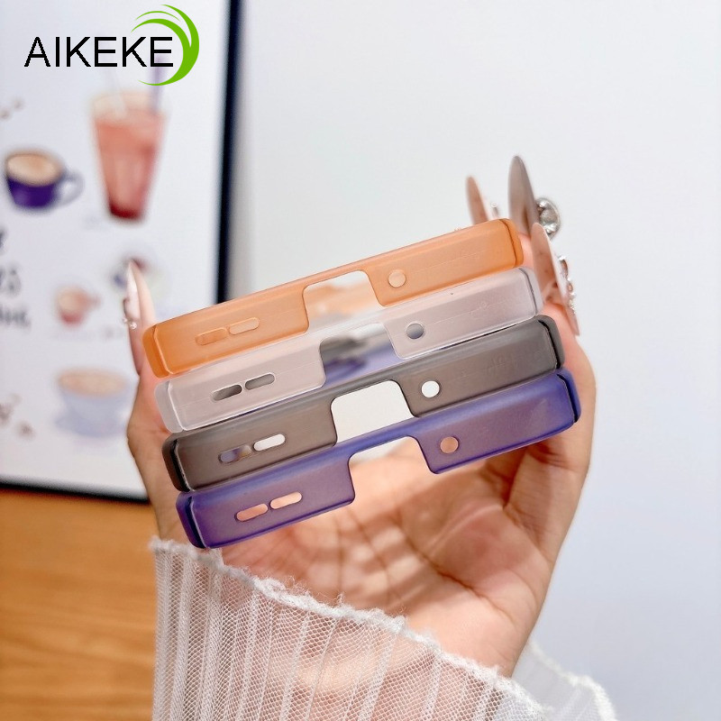 Chỉ Khung Làm Mát Điện Thoại Dành Cho Samsung Galaxy S26 S25 S24 S23 Plus + S22 Ultra 5G 4G Tối Giản Matte Cover Dễ Thương Siêu Mỏng PC Cứng Chống Rơi Vỏ Rỗng