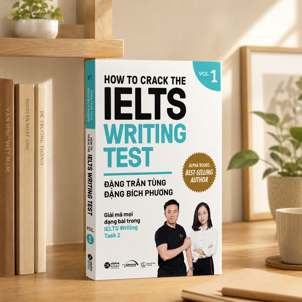 Sách – How To Crack The IELTS Writing Test Vol 1 – Kèm Lời Giải chi tiết  (Gamma Books)