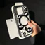 Ốp bảo vệ iPhone mẫu than bánh sạc từ tính chống trầy xước - iP 7/8/X/XS/11/12/13/14/15/16/17/Plus/Pro/Max/Air