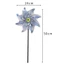 PWSEND Phản Quang Pinwheel, Chống Chim Orchard Bảo Vệ Chim Repeller Pinwheels, Cối Xay Gió Lái Xe Bền Đẹp Chống Thời Tiết Sparkly Scarecrow Pinwheel Cho Bãi Cỏ