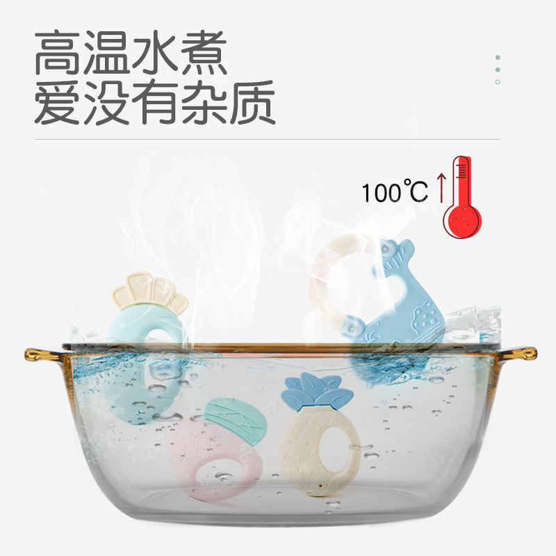 Chuông lục lạc cho bé sơ sinh 0-6 tháng Giáo dục cho bé Giáo dục sớm Tay cầm Huấn luyện viên nhai Đồ chơi