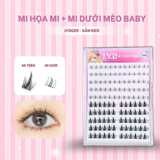 Mi Giả Tự Dính Mix Trên Dưới Mi Mắt Tự Nhiên Có Sẵn Keo Dễ Dán Dễ Đẹp Nhiều Kiểu Mi
