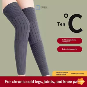 1 Đôi Thi Len Ấm Áp Kneepad Bảo Vệ Chân Cashmere Bảo Vệ Đầu Gối Chống Gió Lạnh Chân Ấm Áp Nam Nữ KneeCap Tay Chân Mới