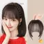 Tóc Giả Air Bangs Tự Nhiên Vô Hình Nổ Thẳng Liền Mạch Đầu Trước Tự Nhiên Nổ Giả Dụng Cụ Kiểu Tóc Mới
