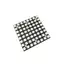 JCSYFAC WS2812 Bảng điều khiển LED RGB 64Bit Bảng ma trận DIY Hiển thị ánh sáng lập trình đầy đủ màu sắc cho nghệ thuật và sự kiện treo tường sáng tạo Mới