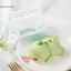 BeautifulHomeA Khủng Long Dễ Thương Mousse Khuôn Bánh Pudding Khuôn Silicon Custard Khuôn Bánh Hoạt Hình Màu Xanh Dino Trang Trí Bánh Nướng Dụng Cụ Làm Bánh VN