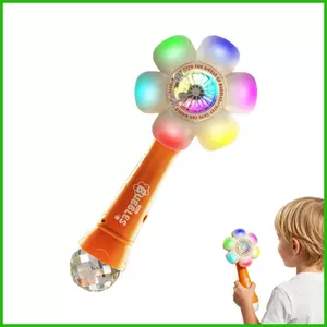 Máy Bong Bóng Tự Động Cầm Tay Di Động Tự Động LED Thổi Đồ Chơi Lắc Máy Bong Bóng Hướng Dương Cho Trẻ Em saixit2vn