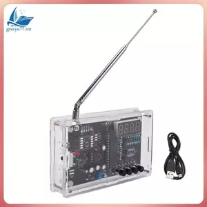 Bộ lắp ráp đài FM DIY Màn hình ống kỹ thuật sốDIYWelding Sản xuất điện tử Bộ phận đào tạo máy vi tính Chip đơn