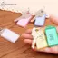 Cheenm 10 chiếc Thẻ chìa khóa vỏ sò trong suốt bằng nhựa Nhãn phân loại VN
