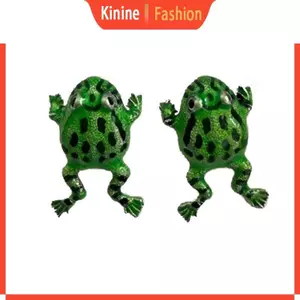 Cute Big Frogs-Stud-Earrings For Women Girls Ear Jewelry Frogs Ear Cuff Earrings
