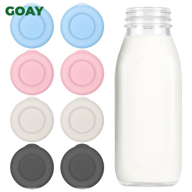 GOAY 1 Chiếc Nắp Chai Thủy Tinh Silicon Có Thể Tái Sử Dụng Nắp Chống Rò Rỉ Nắp Cho Chai Bia & Nước Giải Khát, Soda &, Máy Rửa Chén An Toàn VN