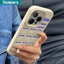 Ibumpers Ốp Điện Thoại Màu Hồng Dễ Thương 2026 Lịch Năm Mới Giáng Sinh Vui Vẻ Họa Tiết Yếu Tố Silicon Mềm Chống Sốc Vỏ Cho iPhone 11 12 13 14 15 16 17 Pro Max IP Plus