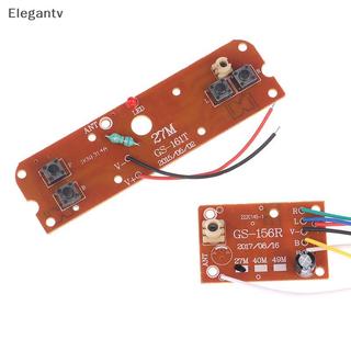Bảng điều khiển từ xa ô tô EGN 4CH RC Bộ phát và thu PCB mạch 27 MHz với hệ thống vô tuyến ăng-ten N