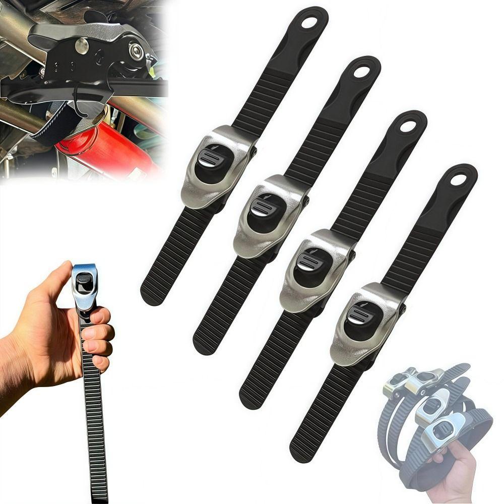 Dây đeo khóa điều chỉnh được với khóa móc kim loại siêu bền, đa năng vàReusable để đảm bảo mọi vật phẩm.