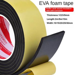 [Giao hàng từ Việt Nam] Băng xốp NOOKSTORY, Dải đệm cao su dính chắc 10M, Băng chống thấm EVA một mặt