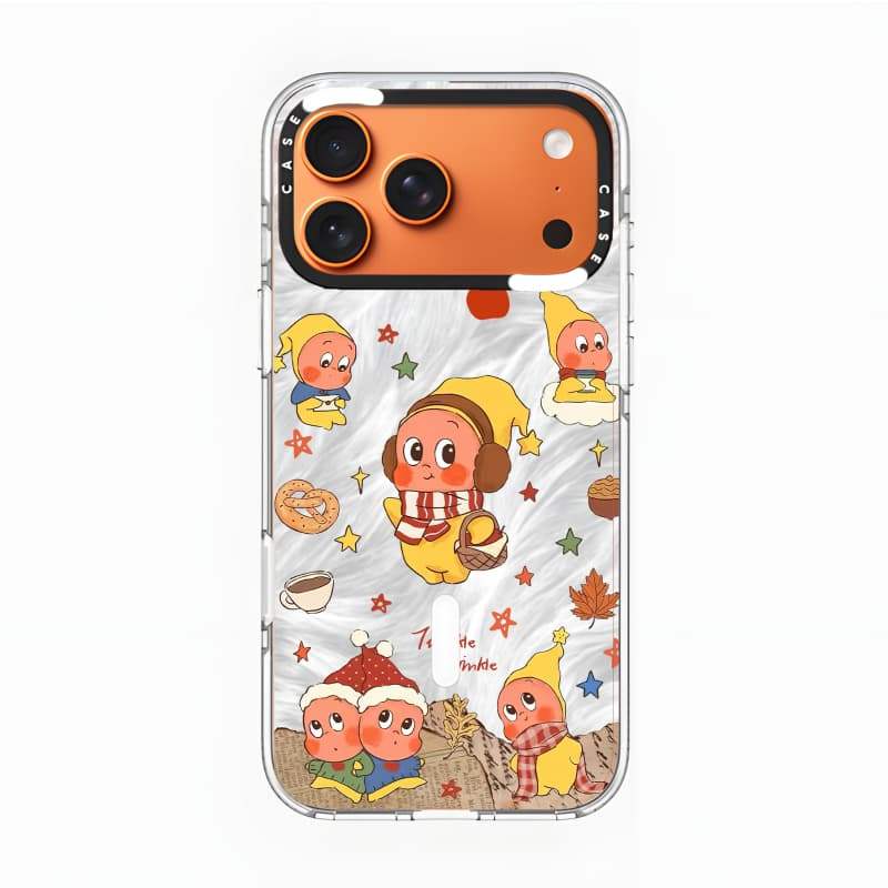 CASECASE X Twinkle Twinkle Case Impact Clear Magnetic Hút Case cho iPhone 17 / 16 / 15 / 14 / 13 Pro Max Air | Vỏ pha lê trong suốt có bao bì cao cấp