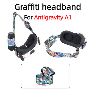 Dành Cho Insta360 Chống Trọng Lực A1 Kính Bay Chống Trọng Lực Tầm Nhìn Co Giãn Graffiti Băng Đô Tiện Lợi Chống Trầy Xước Toàn Cảnh Drone Phụ Kiện