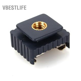 VBESTLIFE Flash Giày Lạnh Mount Adapter Kim Loại và Nhựa Đứng Bền Tiêu Chuẩn cho Hầu Hết Các Đèn Flash Máy Ảnh Những Người Yêu Thích Chụp Ảnh