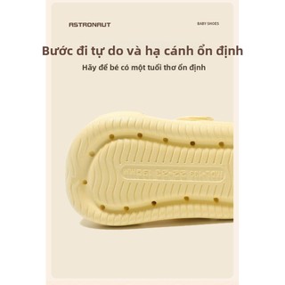 Dép sục EVA cho bé gái – Giày sandal siêu nhẹ chống trượt hình kỳ lân