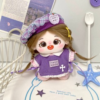 10cm Quần Áo Cho Bé Sao Biển Cơ Thể Bình Thường Cotton Búp Bê Quần Áo Labubububu Quần Áo Cho Bé Taro Puree Bobo Thiết Kế 4.3