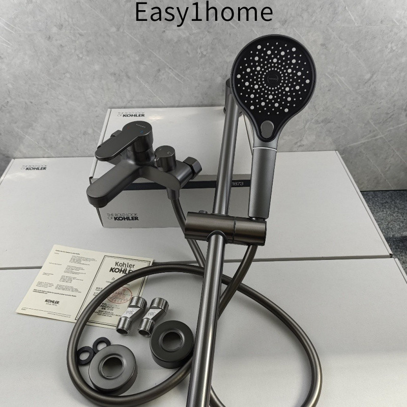 【 KOHLER 】Vòi tắm ba chức năng hoàn toàn bằng đồng 1.0kg Vòi tắm đa chức năng Lõi van Nhật Bản Van trộn nước nóng lạnh V
