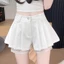 Thiết Kế Xếp Ly Phù Hợp Với Ngắn Culottes Nữ Cao Cấp Ren Ống Rộng Quần Váy Nhỏ Chữ a Hot Girl Hot Quần 5.12