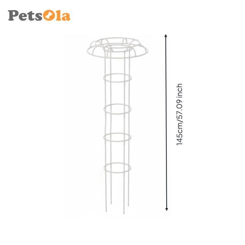 Khung Hỗ Trợ Leo Núi Có Thể Điều Chỉnh Vườn Trellis Hình Ô Sợi Thủy Tinh Giá Đỡ Thực Vật Hỗ Trợ Mạnh Mẽ Cho Leo Hoa