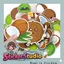 Set Sticker Coconut hấp dẫn Chống Nước Dán Laptop Vali Mũ Bảo Hiểm Sổ Tay