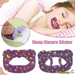 CHEESELY 30 Chiếc Băng Đóng Miệng, Vải Không Dệt Chăm Sóc Sức Khỏe Miệng Miếng Dán Thở, Thân Thiện Với Da Dừng Ngáy Hỗ Trợ Giấc Ngủ Miệng Dễ Ngủ Băng Bé Trai