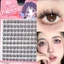 Lông mi cá nhân tự nhiên 5D 9-12mm - Cụm dày đặc sống động cho đám cưới Cosplay