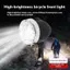 < WHPHous-t > 3 Đèn pha xe đạp cổ điển LED 3 chế độ ánh sáng Đèn trước Type-C Sạc xe đạp cổ điển cổ điển Phụ kiện đi xe đạp đẹp