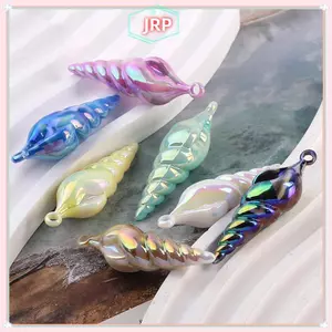 JRP Trò Chơi Lấy Cảm Hứng Từ Nàng Tiên Cá Conch Nelace Mặt Dây Chuyền Vỏ Xanh Dương Cosplay Trang Sức Cho Trang Phục Đảng Và Quà Tặng JRP