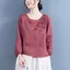 Áo thun Ma Nguyên Nữ Mùa Hè Mới Thời Trang Dáng Rộng Thêu Top Nữ