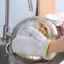 Luckyew Công Việc Nhà Găng Tay Vệ Sinh Dây Thép Bóng Rửa Bát Găng Tay Chống Thấm Nước Bàn Chải Bát Dầu Hiện Vật Vệ Sinh Hộ Gia Đình Găng Tay Bạc TQ