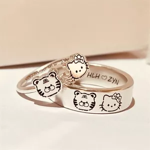 Nhẫn HelloKitty Nhỏ Đơn Giản Dễ Thương Giá Trị Cao Mở Quà Tặng Học Sinh Cho Bạn Gái