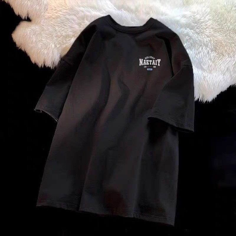 （Giao hàng 24h）Angela Áo thun unisex in chữ phông cực đẹp, form rộng chất cotton khô cao cấp, đi học, đi làm, du lịch
