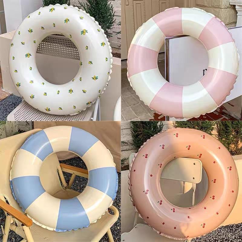 Phao bơi tròn cho nhiều lứa tuổi, phao bơi trẻ em nhiều hoạ tiết chất liệu PVC cao cấp đi biển, đi bơi
