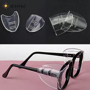 JCSYFAC 1 Cặp Kính An Toàn Mới Vỏ Bảo Vệ Kính Mắt Kính Bên Tấm Chắn Mới