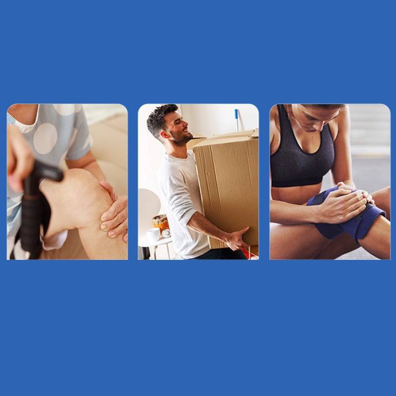 [KvJJL-t] Thiết bị hỗ trợ đầu gối lò xo phục hồi mạnh mẽ Chống trượt thoáng khí Tăng cường đầu gối có thể điều chỉnh Bộ ổn định lò xo Nẹp Hỗ trợ khớp mới