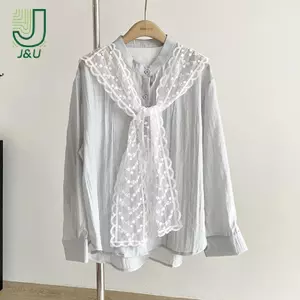 Ren Móc Cổ Giả Rỗng Nữ Khăn Choàng Nhỏ Trang Trí Cổ Giả Phụ Kiện Quần Áo Nữ Cổ Có Thể Tháo Rời