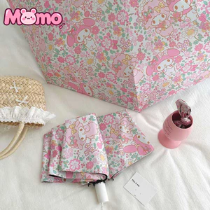 My Melody họa tiết hoạt hình dễ thương chống nắng và bảo vệ mưa ô trẻ em