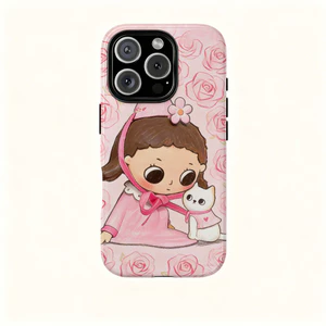 Nyoto Popmart Dễ Thương Thích Hợp Cho iPhone 17ProMax 16Pro 15 11 12 13 14 xs XR 17Air Vỏ Bảo Vệ Hai Lớp Chống Sốc Vỏ Điện Thoại SJLQ O8JY