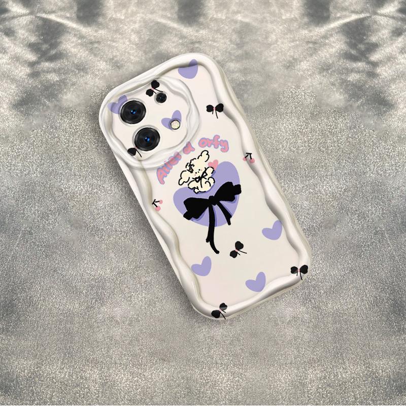 Thích Hợp Cho Redmi Note 13 Pro 4G 5G POCO M6 Pro 4G Kem 3D Mềm TPU Nơ Tình Yêu Nữ Sinh Chống Sốc Trường Hợp Điện Thoại