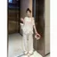 Pure Desire Không Dây In Hình Dây Rút Áo Thun Tay Ngắn Rời Thời Trang Niche Sang Trọng Rách Thiết Kế Top 5.19