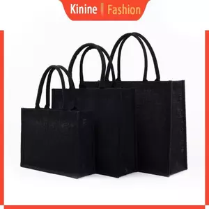 Túi Tote KIN đay Túi vải bố có tay cầm mềm cho nữ Túi xách mua sắm Sắp xếp