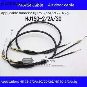 Thích hợp cho Haojue HJ125-2A / 2C / 2D / 2G / HJ150-2A Dây ga xe máy Dây kéo ga
